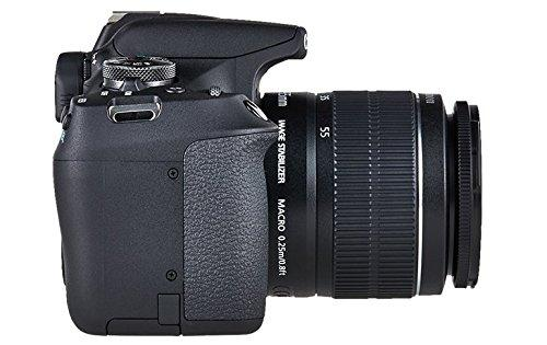 Cámara réflex - Canon KIT EOS 2000D + Objetivo 18-55 IS II + SD 16Gb + Funda, 24.1 MP, Video Full HD, Wifi