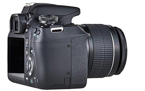 Cámara réflex - Canon KIT EOS 2000D + Objetivo 18-55 IS II + SD 16Gb + Funda, 24.1 MP, Video Full HD, Wifi