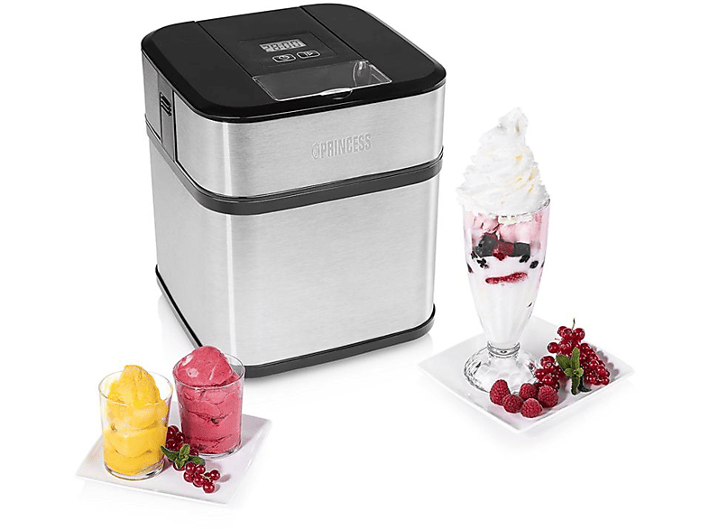 Heladera - Princess 282605, 1.5L, Pantalla LCD, 12W, Temporizador, Acero inoxidable