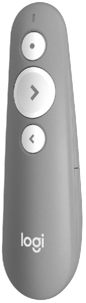 Presentador láser - Logitech R500 Laser Presentation Remote, Gris
