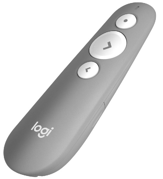 Presentador láser - Logitech R500 Laser Presentation Remote, Gris