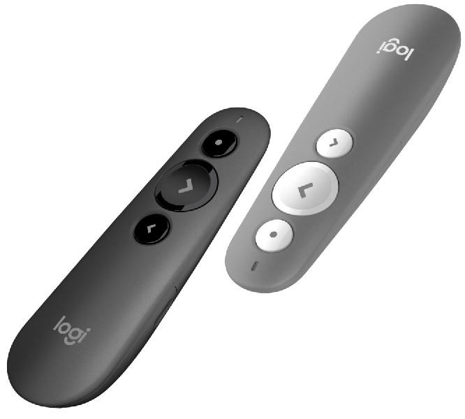 Presentador láser - Logitech R500 Laser Presentation Remote, Gris