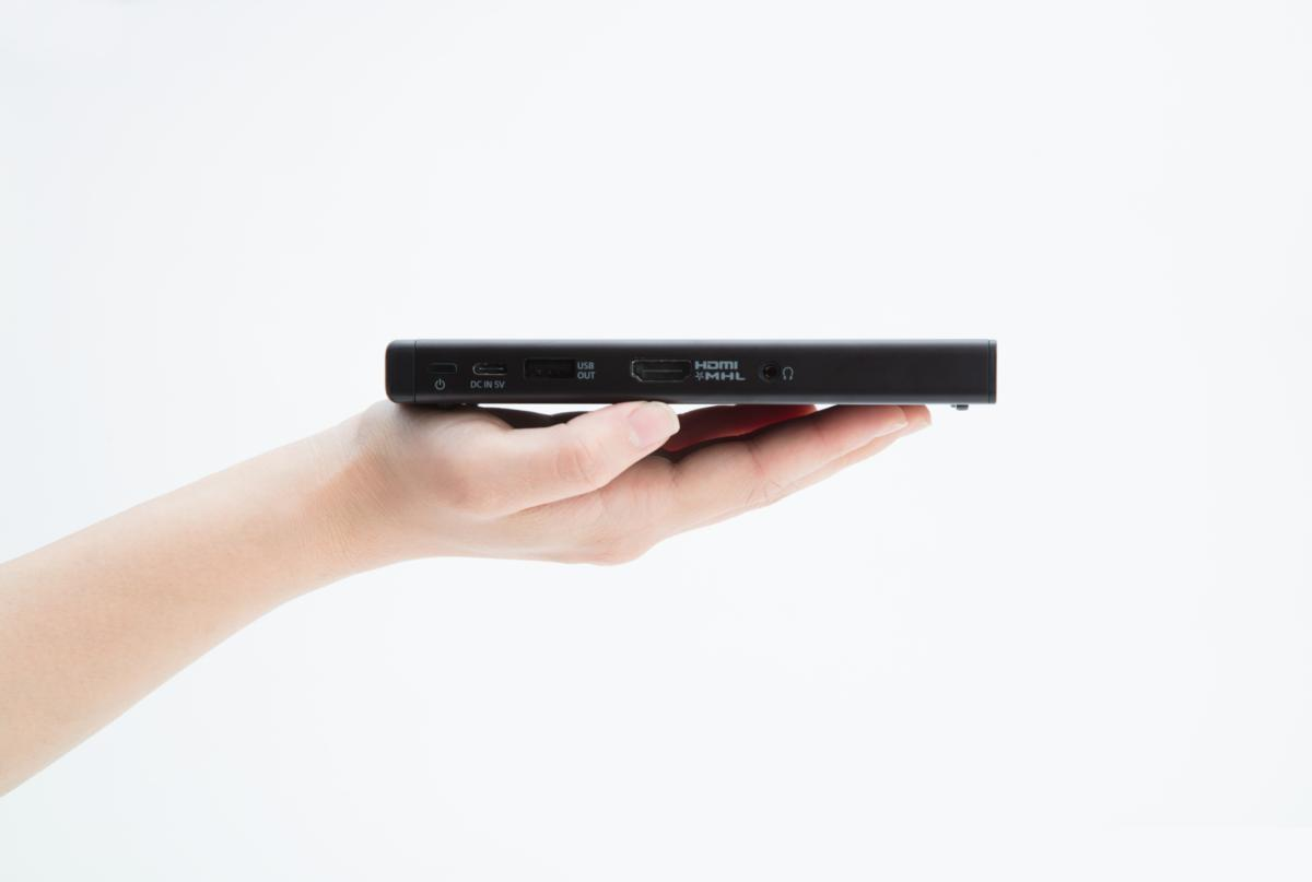 Mini Proyector - Sony MP-CD1, Portátil, 105 lúmens, HDMI, Negro