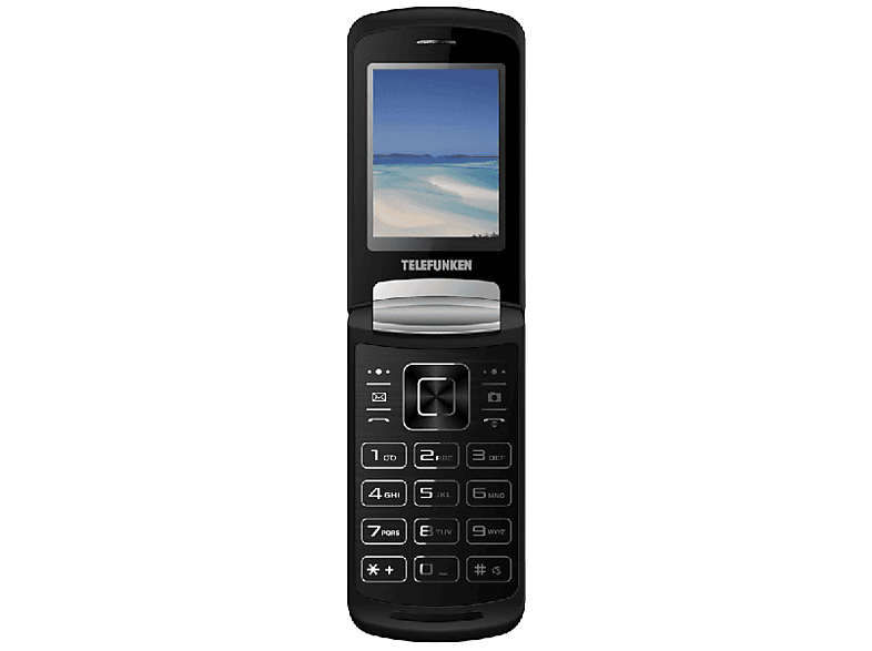 Telefunken Tm28.1 Classy de teclas grandes 2.4 color negro lcd bluetooth trasera dual sim 2g