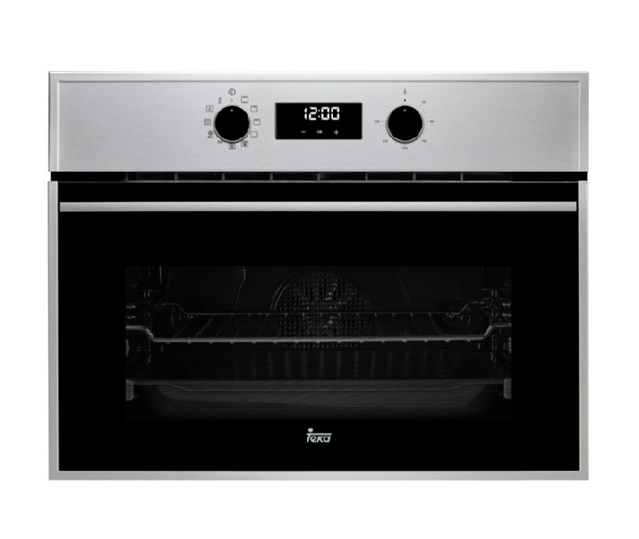 Horno - Teka WISH HSC 635 P, Multifunción, Compacto, Pirolítico, Hydroclean, 44 L, A+, Inox