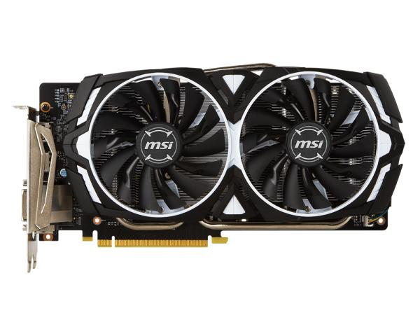 Tarjeta gráfica -MSI GeForce GTX 1060 ARMOR 6G OCV1, 6 GB, GDDR5