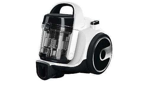 REACONDICIONADO D: Aspirador sin bolsa - Bosch BGS05A222, 700 W, Cepillo para parquet, Depósito 1.5 l, Blanco