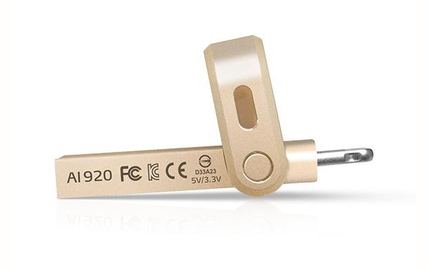 USB - ADATA AI920 32 GB, 3.0 (3.1 Gen 1), Tipo A, Oro