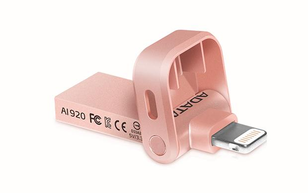 USB - ADATA AI920, 64 GB, 3.0 (3.1 Gen 1), Tipo A, Oro