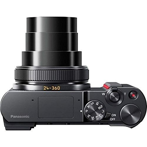 Cámara - Panasonic Lumix DC-TZ200EG-K, 20.1 MP, 4K, f/3.3-6.4, Zoom 30x, Bluetooth, Wi-Fi, Negro