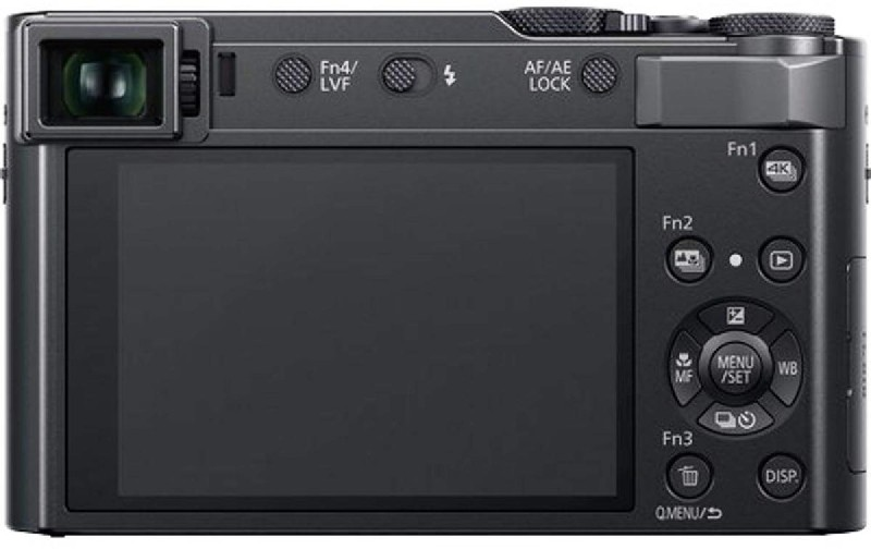 Cámara - Panasonic Lumix DC-TZ200EG-K, 20.1 MP, 4K, f/3.3-6.4, Zoom 30x, Bluetooth, Wi-Fi, Negro