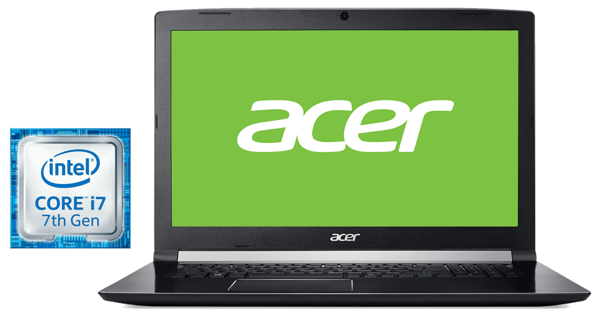 Portátil - Acer Aspire 7, A717-71G-73EB, 17.3", I7-7700HQ, 8GB, Linux