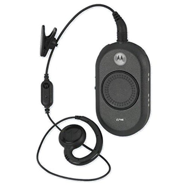 Walkie Talkie - Motorola CLP446, radio profesional, alta calidad, resistente, negro