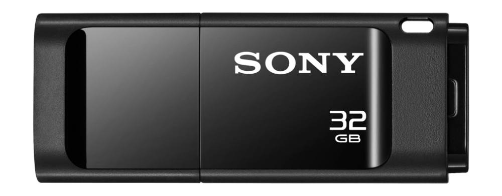 Pendrive de 32 GB - Sony USM-32X, Negro