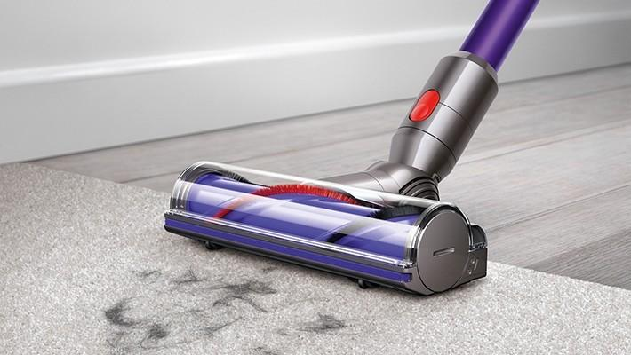 Aspirador escoba - Dyson V7 Animal, 100 W, 0.54 L, Ciclónico, Motor Dyson V7, Autonomía 30 min