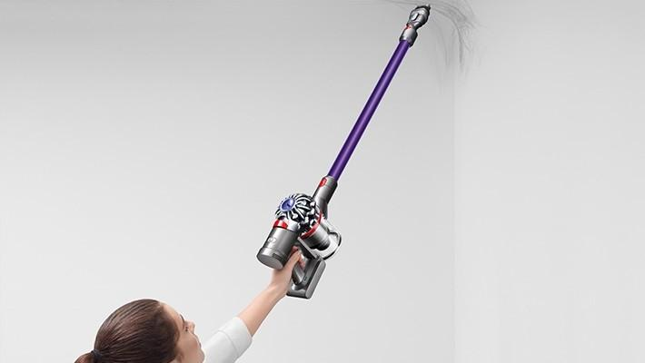 Aspirador escoba - Dyson V7 Animal, 100 W, 0.54 L, Ciclónico, Motor Dyson V7, Autonomía 30 min