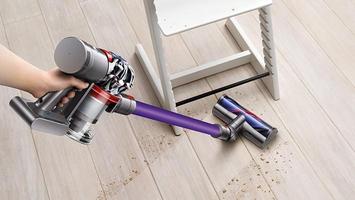 Aspirador escoba - Dyson V7 Animal, 100 W, 0.54 L, Ciclónico, Motor Dyson V7, Autonomía 30 min