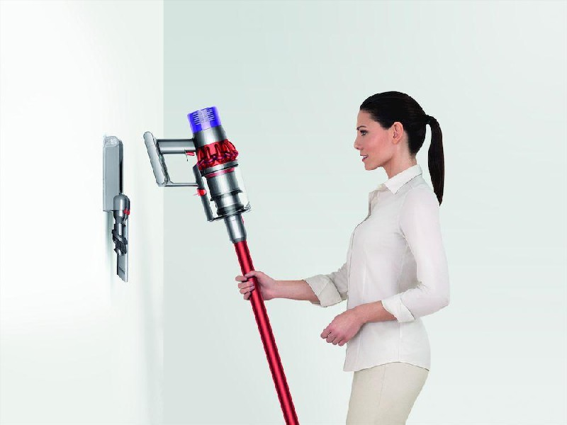 Aspirador escoba - Dyson Cyclone V10 Motorhead, 0,55 L, 151 W, Rojo