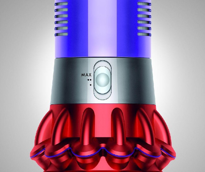 Aspirador escoba - Dyson Cyclone V10 Motorhead, 0,55 L, 151 W, Rojo