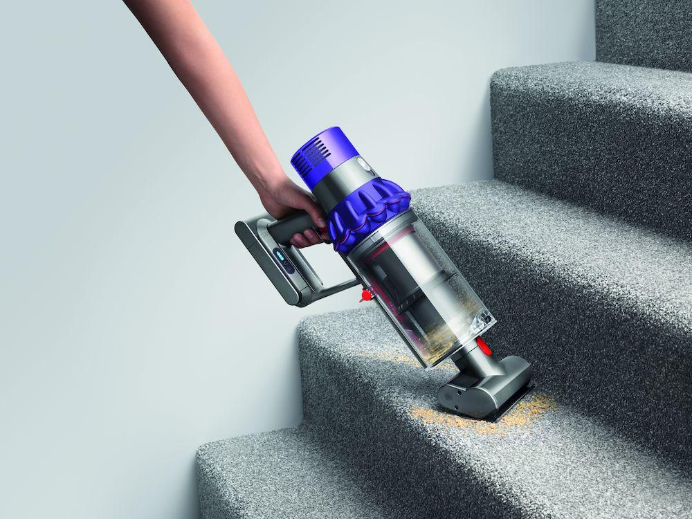 Aspirador escoba - Dyson Cyclone V10 Animal, Hasta 60 min, 0.76 L, 151 W, Lila