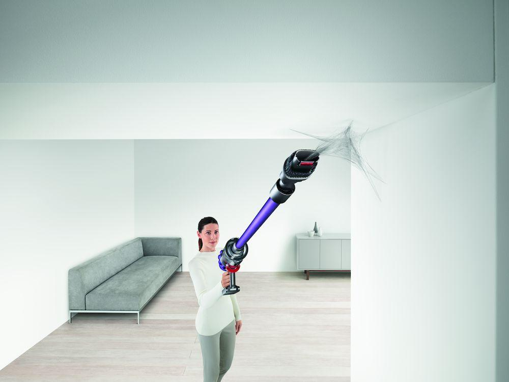 Aspirador escoba - Dyson Cyclone V10 Animal, Hasta 60 min, 0.76 L, 151 W, Lila
