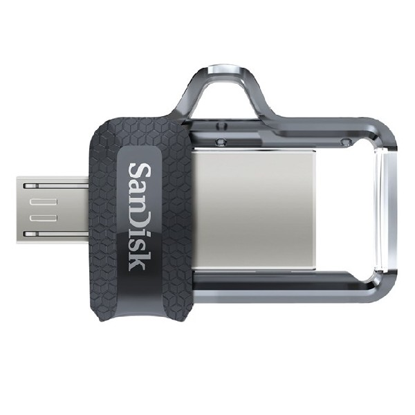 Sandisk Ultra Dual m3.0 unidad conector microusb en extremo y usb 3.0 128 gb pendrive memoria 128gb drive sddd3g46 120 130 mbs memory zone otg 173386