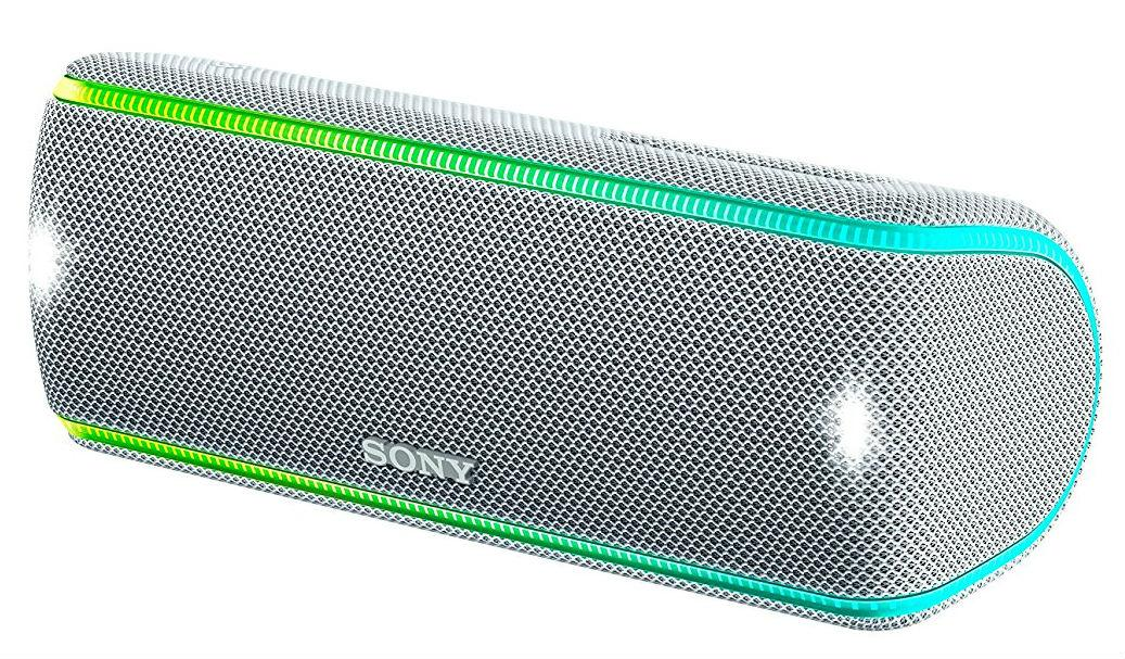 Altavoz inalámbrico - Sony SRS-XB31, Bluetooth 4.2, Extra Bass, USB, Blanco