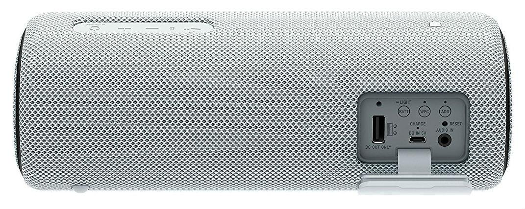 Altavoz inalámbrico - Sony SRS-XB31, Bluetooth 4.2, Extra Bass, USB, Blanco
