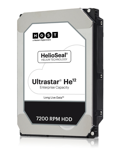 Disco duro de 12TB - HGST Ultrastar He12, SATA