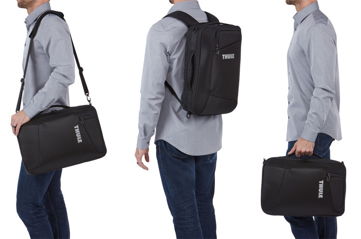 Maletín - Thule Accent 15.6", Bandolera, Negro