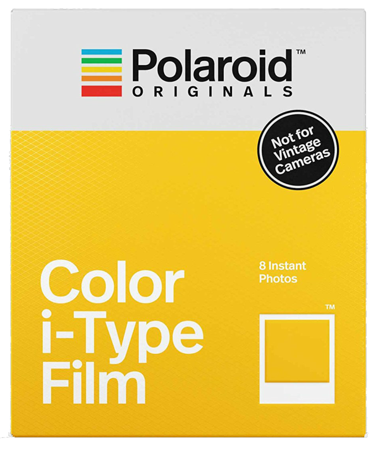 Película fotográfica - Polaroid Originals Color i-Type, 8 fotos, Formato 107 mm x 88 mm