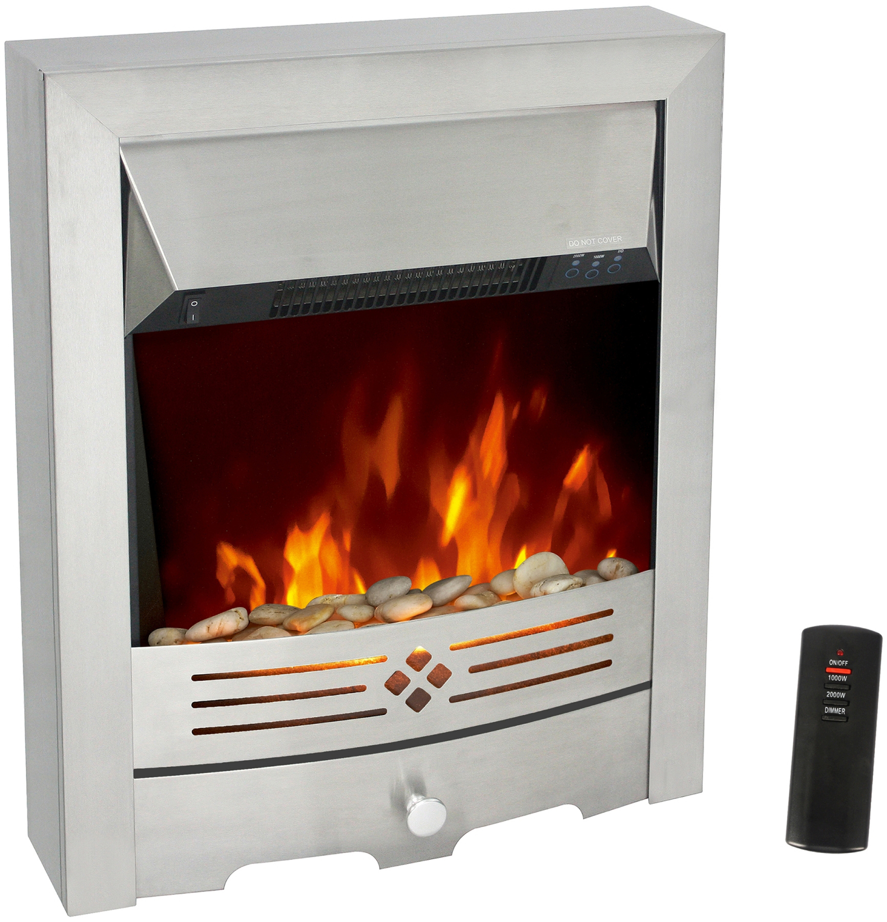 EL FUEGO AY 688 Elektrokamin Luton Elektroheizung (2000 Watt)