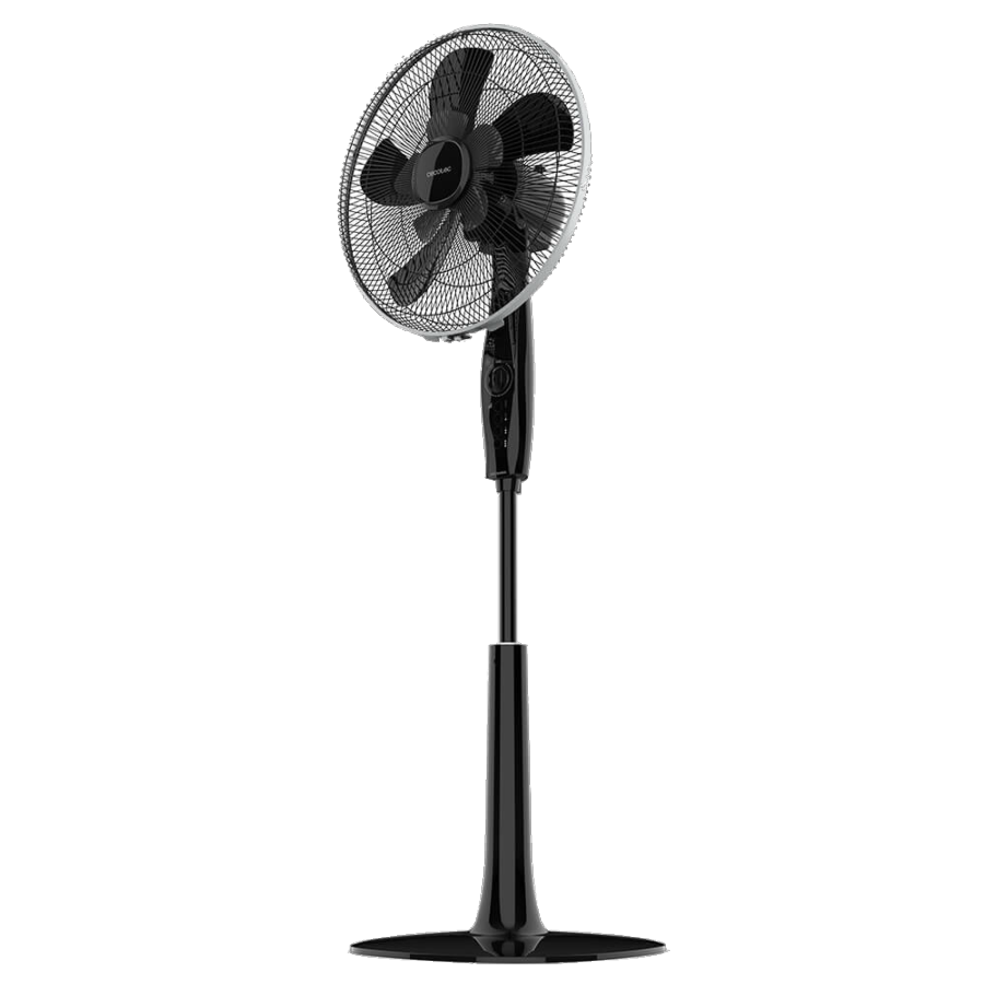 Ventilador De Pie cecotec forcesilence 1020 extremeflow 3 velocidades 60 w 40 cm 10 aspas negro 5210 ceotec con energysilence potente