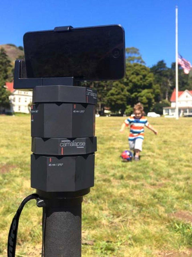 Soporte Time-Lapse - Camalapse 4, Sistema universal de rotación 360º
