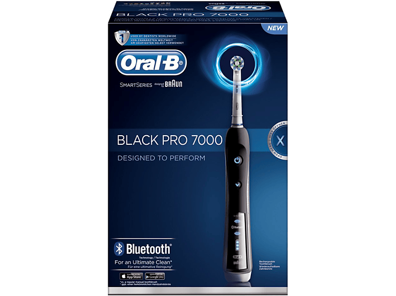 Cepillo Eléctrico | Oral B PRO 7000 BLACK CROSS ACTION Cepillado 3D