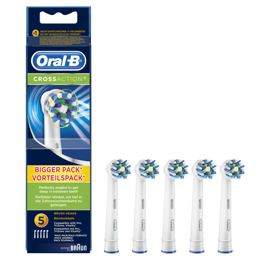 Recambio para cepillo dental - Oral-B EB50-5, 5 unidades