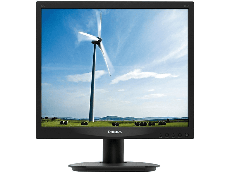 Philips S-line 17S4LSB | Monitor LED - 17" - 1280 x 1024 - 250 cd/m2 - 1000:1 - 20000000:1