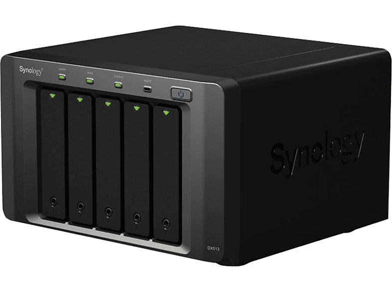 Synology DX513 | Orden unidad de disco duro - 5 compartimentos - 0 x - SATA 6Gb/s (externo)