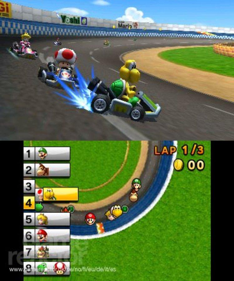 Consola - Nintendo 2DS, Azul y Negra + Juego Mario Kart 7 (Preinstalado)