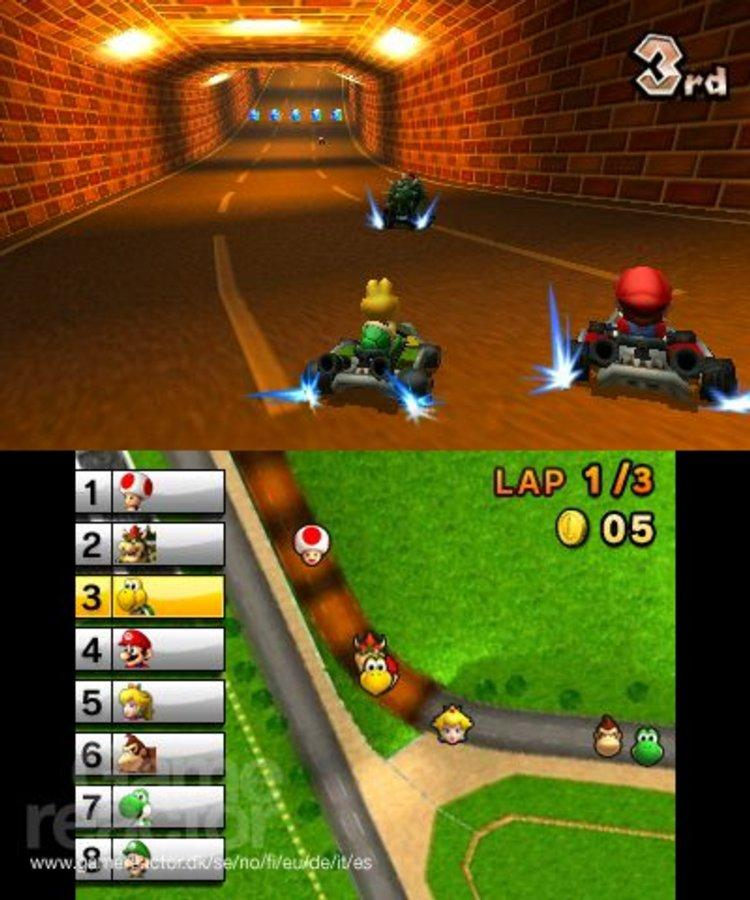 Consola - Nintendo 2DS, Azul y Negra + Juego Mario Kart 7 (Preinstalado)