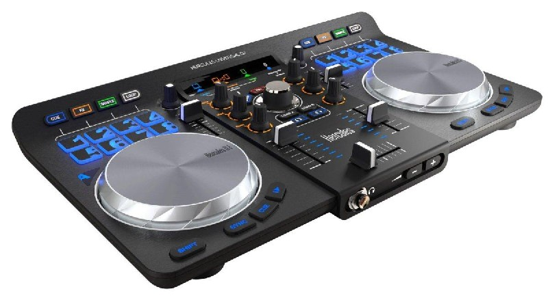 Controladora DJ - Hercules Universal DJ, Bluetooth, Android, IOS, Pc y Mac