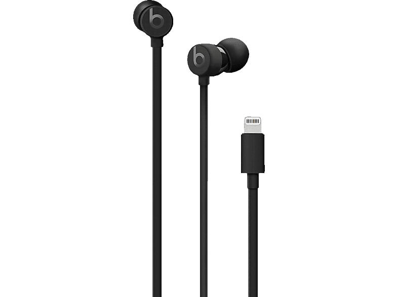 BEATS urBeats3, In-ear Kopfhörer Schwarz | In-Ear-Kopfhörer