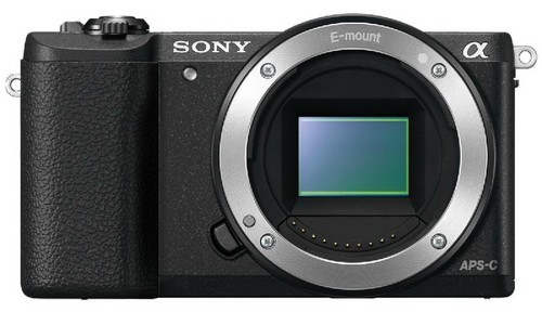 Cámara EVIL - Sony A5100 ILCE5100B, 24.3 MP, Sensor CMOS Exmor, Vídeo Full HD, Montura tipo E