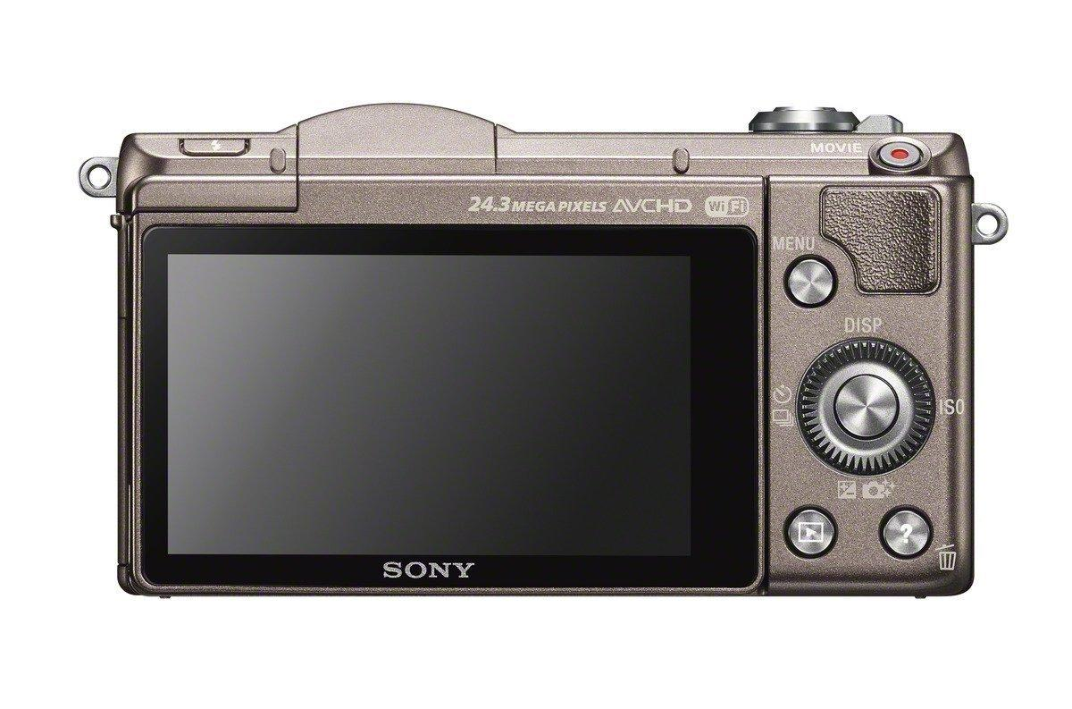 Cámara evil - Sony ILCE 5100LT + 16-50mm, Marrón, WiFi, NFC