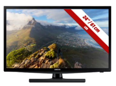 TV LED 24" - Samsung 24H4053, HD, Modo Fútbol, ConnectShare Movie