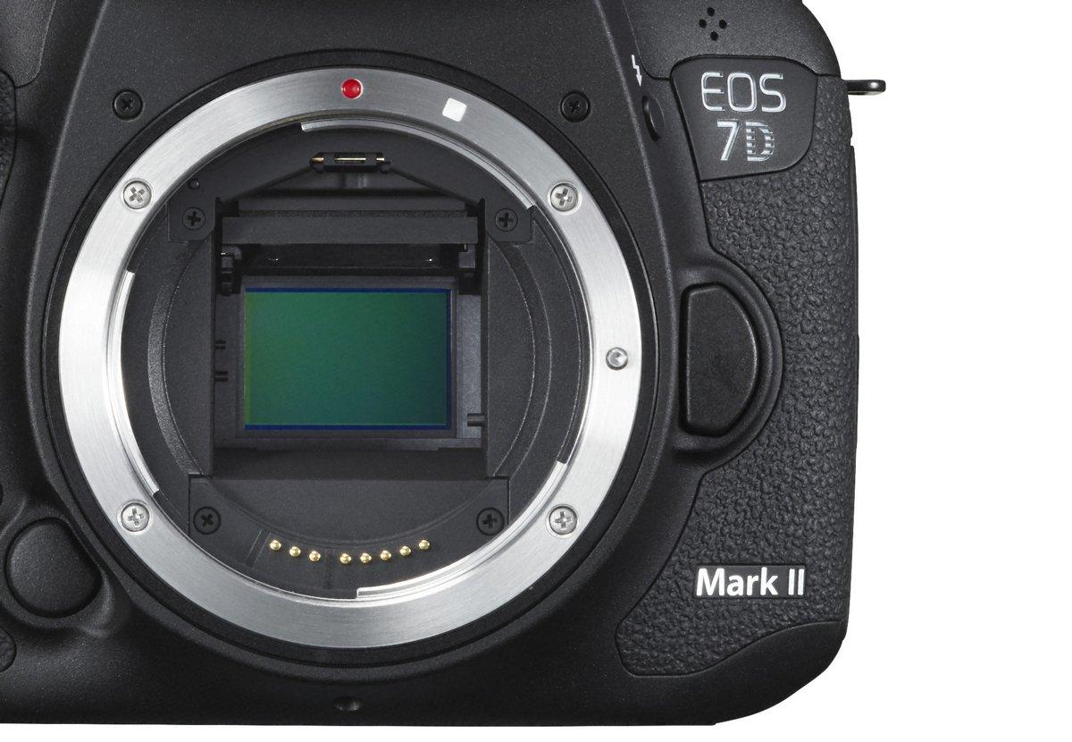 Cámara réflex - Canon EOS 7D Mark II Cuerpo + Adaptador WiFi W-E1