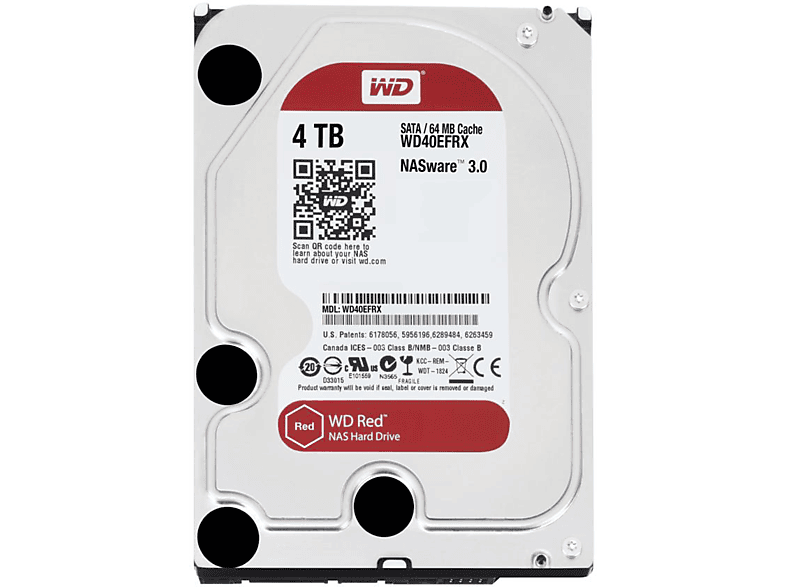 3.5 Disco Duro 4tb nas red wd40efrx sata3 64mb 5400rpm interno western digital 35” 4 5400 3 2tb wd20efrx