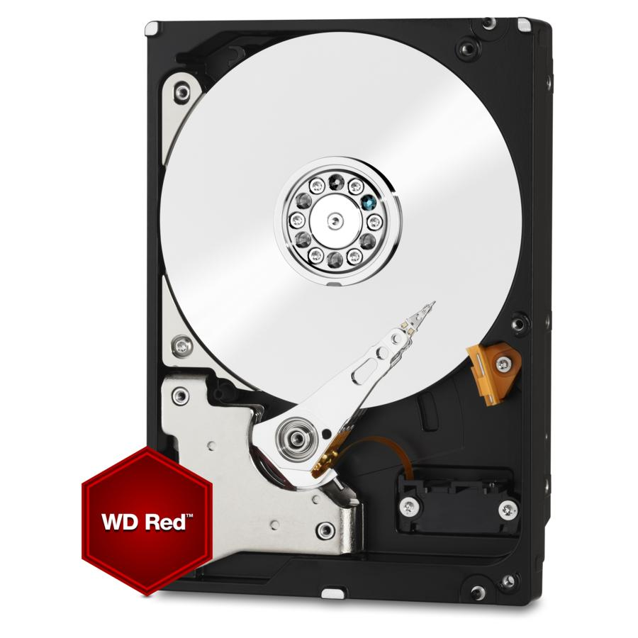 Disco duro 8 TB - Western Digital WD Red NAS Plus Hard Drive, 3.5", SATA III, 128 MB, Interno, 5640 rpm, Rojo