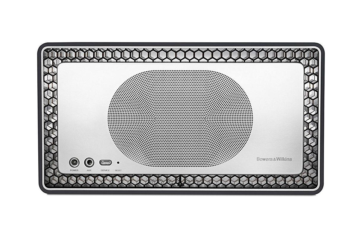 Altavoz inalámbrico - B&W T7 Wireless, 24 W, Bluetooth, 18 h Autonomía, Negro