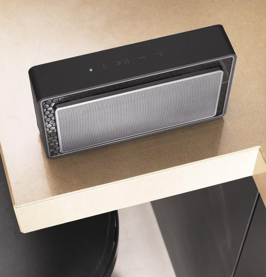 Altavoz inalámbrico - B&W T7 Wireless, 24 W, Bluetooth, 18 h Autonomía, Negro